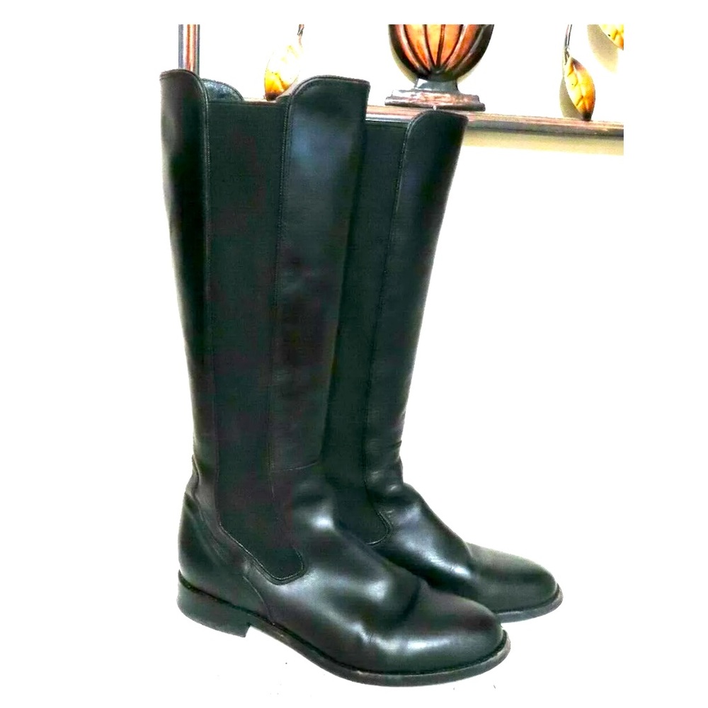 Women's Wolverine 1000 Mile Darcy tall riding boot black leather sz 9 B